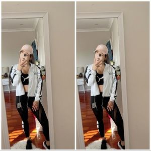 Puma Queen track jacket in white